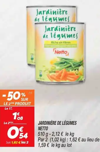 Netto Jardiniére de légumes offre