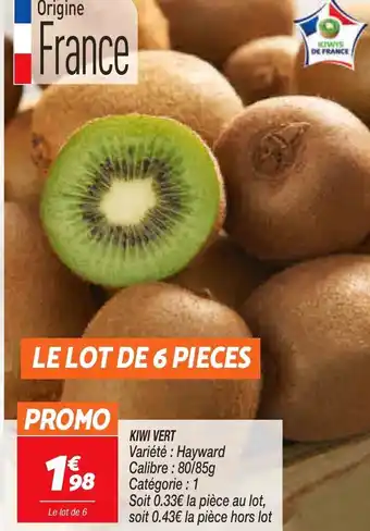 Netto Kiwi vert offre