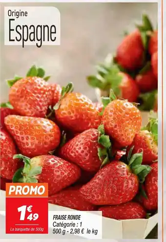 Netto Fraise ronde offre