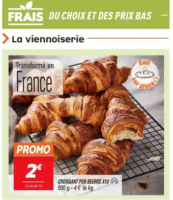 Netto Croissant pur beurre X10 offre