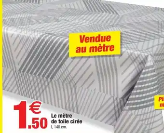 Le métre de toile cirée