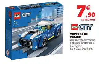 Hyper U Voiture de police offre