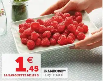 Hyper U Framboise offre