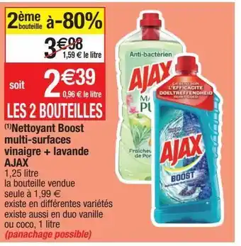 Nettoyants ajax