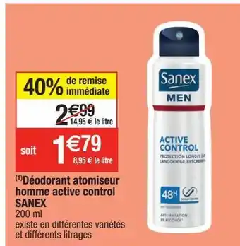 Migros Déodorant sanex offre
