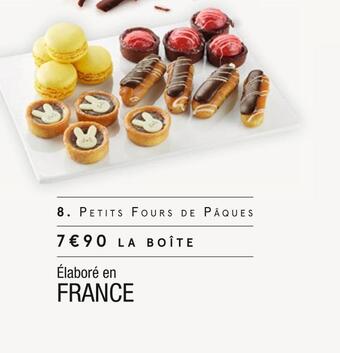 Monoprix Petits fours de pâques offre