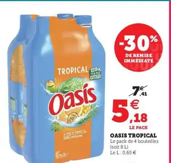 Hyper U Oasis Tropical offre