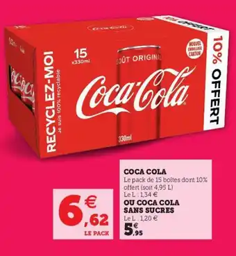 Hyper U Coca Cola offre