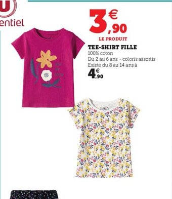 Hyper U Tee-Shirt Fille offre