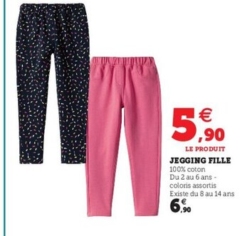 Hyper U Jegging Fille offre