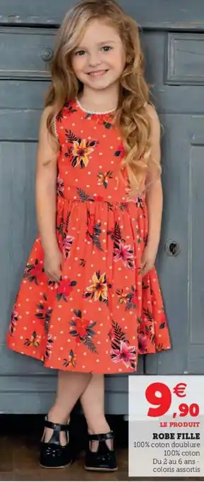 Hyper U Robe Fille offre