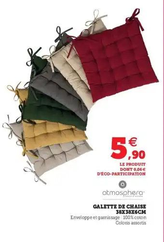 Hyper U Galette de Chaise offre