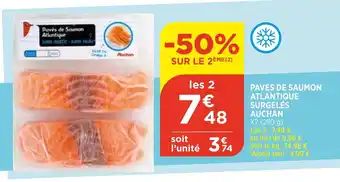 Maximarché Pavés de Saumon offre