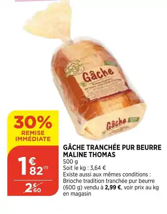 Gâche Tranchée Pur Beurre