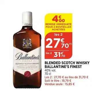 Maximarché Blended Scotch Whisky offre