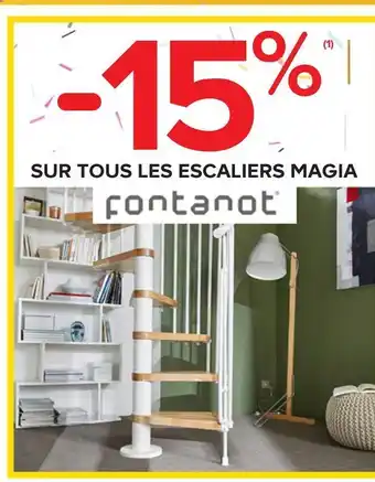 Bon plan sur tous les escaliers magia fontanot