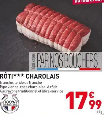 Grand Frais Rôti charolais offre