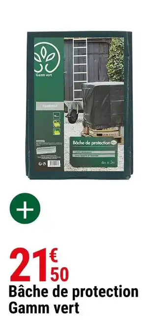 Gamm vert Gamm vert bâche de protection offre