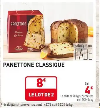 Panettone classique