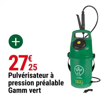 Gamm vert Gamm vert pulvérisateur à pression préalable offre