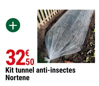 Gamm vert Nortene kit tunnel anti-insectes offre