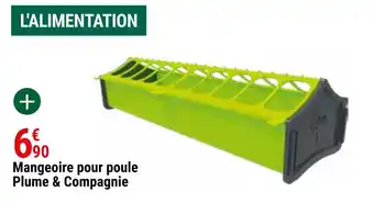 Gamm vert Plume & compagnie mangeoire pour poule offre