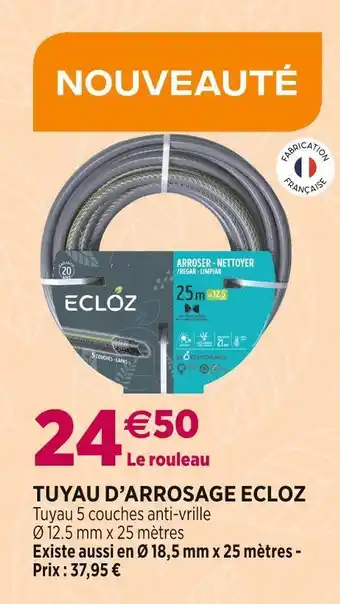 Delbard Ecloz tuyau d’arrosage offre