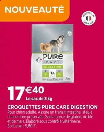 Delbard Pure care croquettes digestion offre