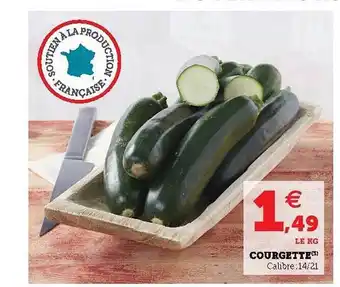 U Express Courgette offre