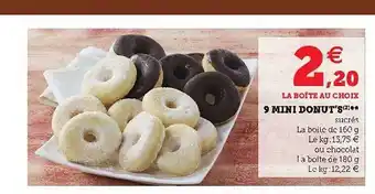 U Express 9 Mini Donuts offre
