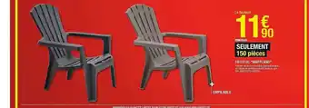 Brico Dépôt Fauteuil offre