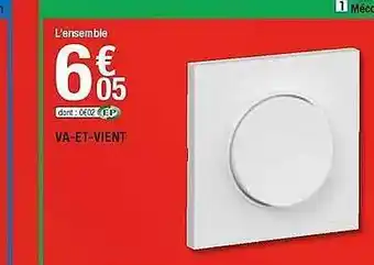 Brico Dépôt Va-et-vient offre