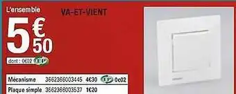 Brico Dépôt Va-et-vient offre