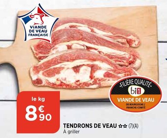 Bi1 Tendrons de veau offre