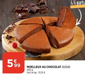 Bi1 Moelleux au chocolat offre