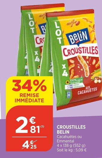 Bi1 Croustilles belin offre