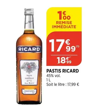 Bi1 Pastis ricard offre