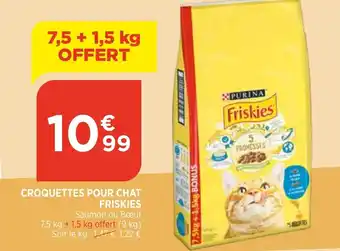 Bi1 Croquettes pour chat friskies offre
