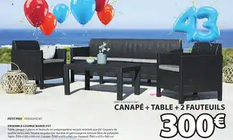 JYSK Ensemble lounge marielyst offre