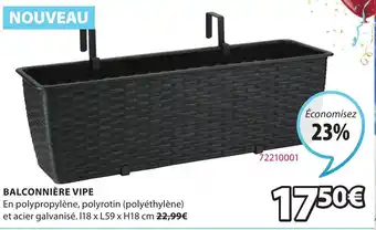 JYSK Balconniére vipe offre