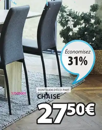 JYSK Chaise trustrup offre