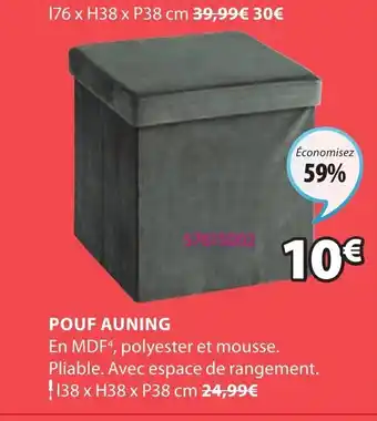 JYSK Pouf auning offre