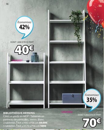 JYSK Bibliothèque Herning offre