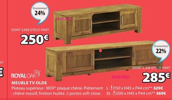 JYSK Meuble TV olde offre