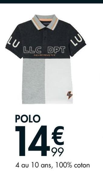 Gémo Polo offre