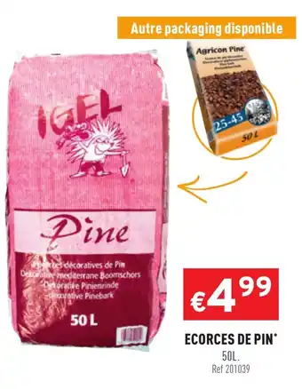 Trafic ECORCES DE PIN offre