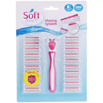 Action Soft touch rasoir avec recharges soft touch offre