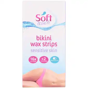 Action Soft touch bandes de cire bikini soft touch offre