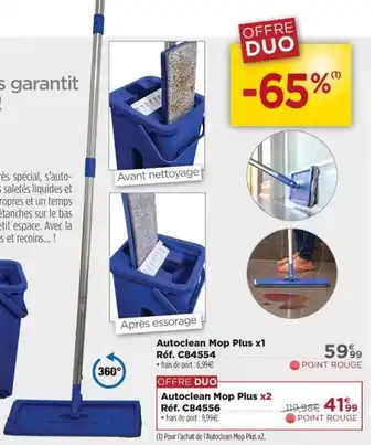 Teleshopping Autoclean mop plus x1 Réf. C84556 offre