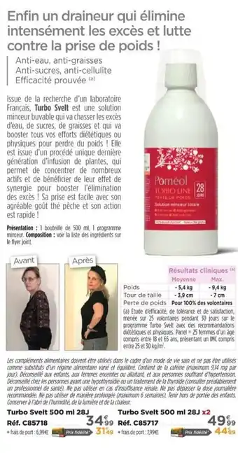 Teleshopping Turbo svelt ml 28J Réf. C85718 offre